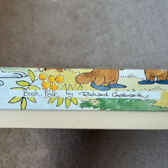 Vintage Bush Folk Boxed Stationery featuring Australian Wildlife Koala Kangaroo - Picture 2 of 13